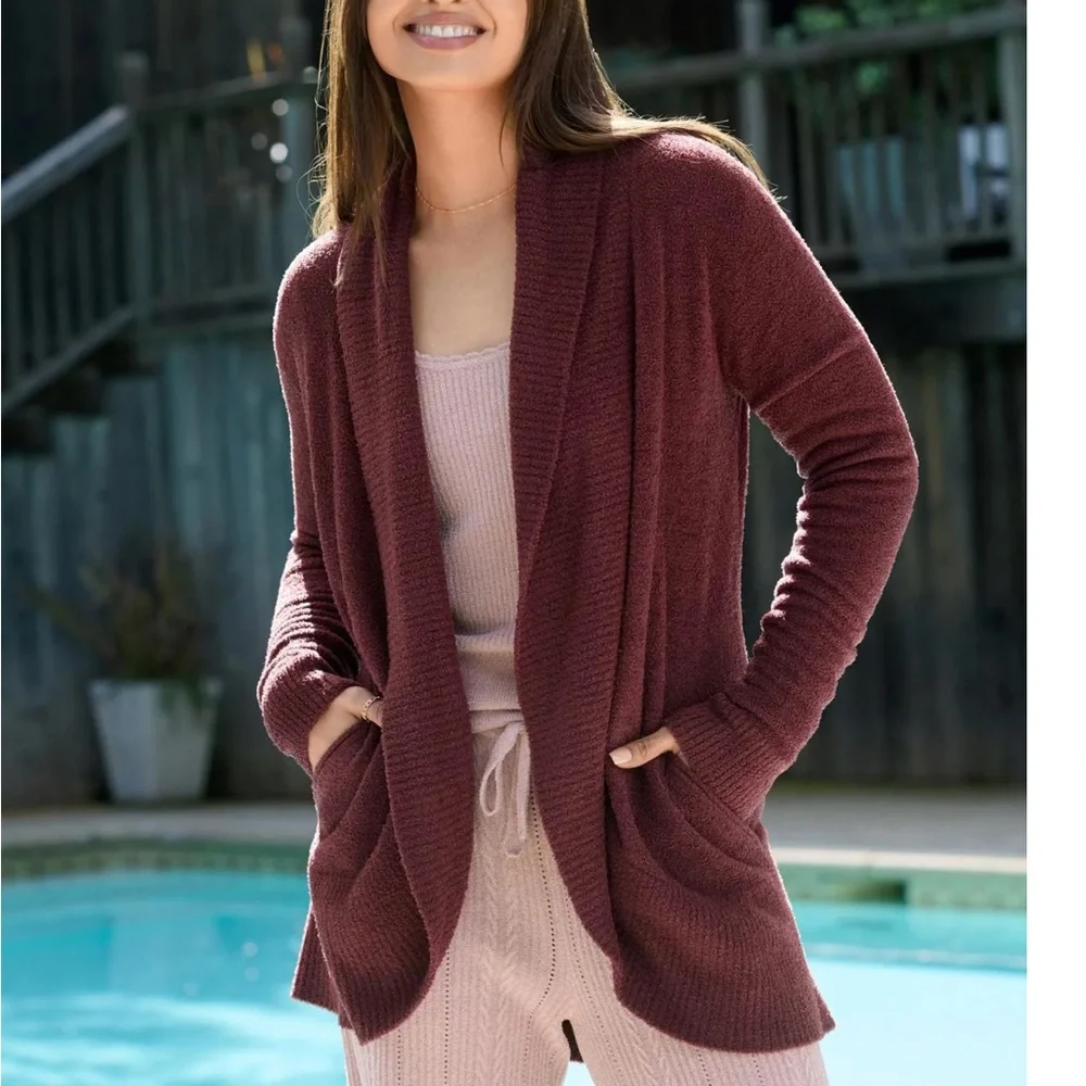 NEW‎ Barefoot Dreams CozyChic Lite® Circle Cardi